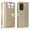 Gold, variant on For Samsung Galaxy A53 5G / SM-A536 Diamond Bow Glitter Full Body Cover Protective Shockproof Card Slot Flap Folio Stand Leather Wallet Pouch Case Cover Black