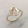thumbnail image 3 of Dvkptbk 5Pc Rings Fashion Trend Metal Geometric Knuckle Flower Jewelry Gift Jewelry, 3 of 4