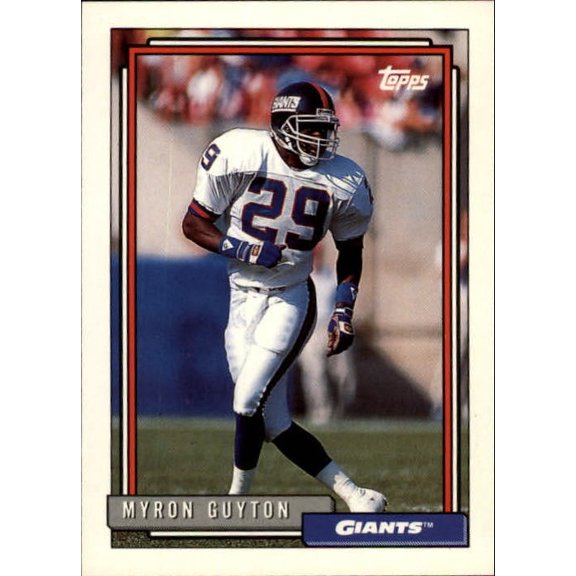 Collectible 1992 Topps #517 Myron Guyton NFL Football Trading Card