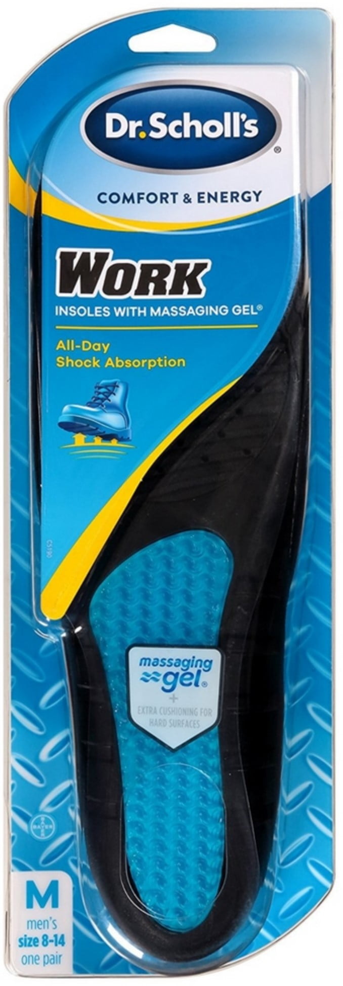 Scholl’s Comfort Air-Pillo Insoles Dr 1 Pair 3 Pack 