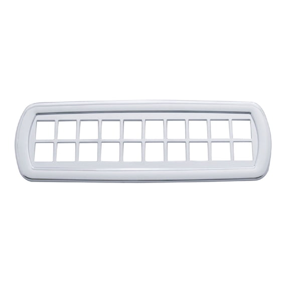 Peterbilt 387 Chrome Warning Light Trim Center Dash Trim