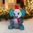 Airblown Christmas Inflatable Elephant 3.5' Tall