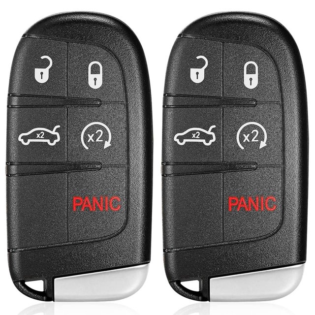 CAUORMOTE Llave de coche con control remoto para Dodge Dart Charger Challenger Chrysler 300 (M3N-408