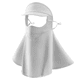thumbnail image 1 of Máscara de protección solar de verano con borde desmontable para mujer, máscara de seda de hielo transpirable para ciclismo, tipo largo con cortina facial, 1 of 5