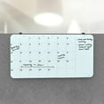 thumbnail image 3 of U Brands Magnetic Cubicle Glass Dry Erase Calendar Board, 23 x 12 Inches, White Frosted Surface, Frameless, 3 of 6