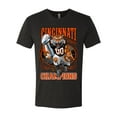 thumbnail image 2 of Wild Bobby CIN Fantasy Sports Men Premium Tri Blend Tee, Vintage Black, Large, 2 of 5