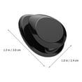 thumbnail image 2 of RUNROTOO 4Pcs Black Multifunctional Car Hooks for Auto Back Seat Hanger and Practical Storage Holders, 2 of 8