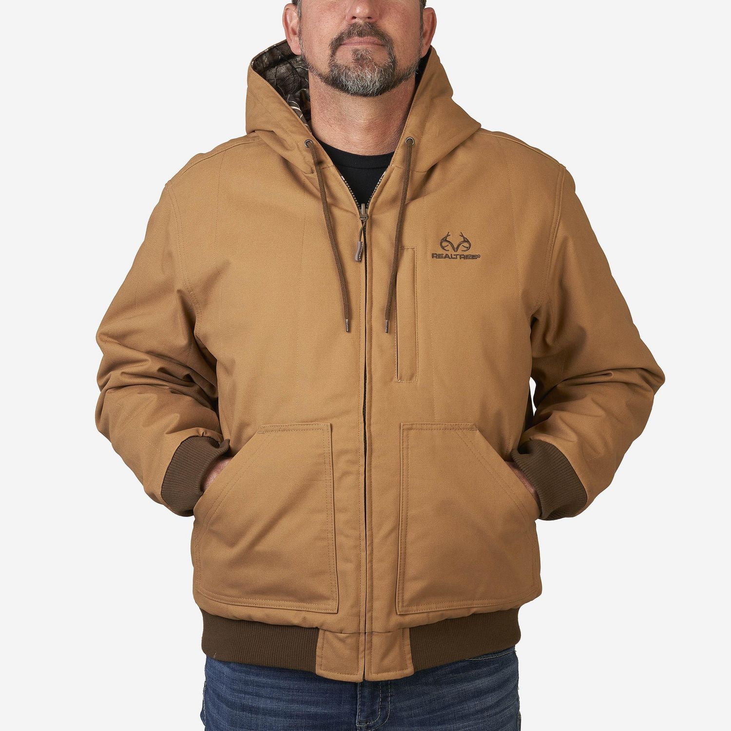 Veste réversible de travail à la chasse pour hommes de Realtree Edge