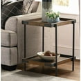 thumbnail image 5 of Alaterre Furniture Kyra Oak and Metal 4 Piece Coffee Table Set, 5 of 22