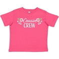 thumbnail image 3 of Inktastic Cousin Crew with Flowers Girls Toddler T-Shirt, 3 of 5