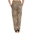 thumbnail image 3 of Just Love Women Pajama Pants Sleepwear (Cheetah Jogger, Medium), 3 of 3