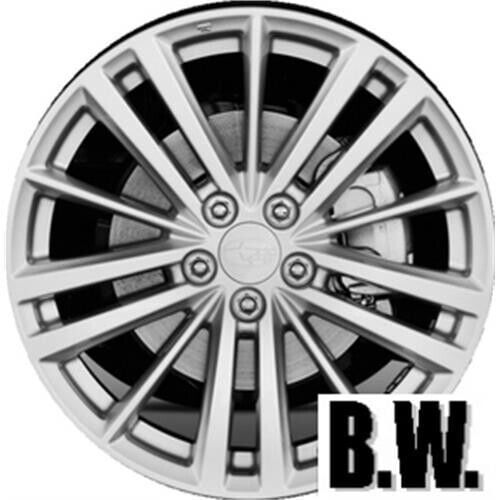 17in Wheel for SUBARU IMPREZA 2012-2016 SILVER Reconditioned Alloy Rim
