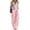 Pink#01, variant on Casual Office Jumpsuits for Women Adjustable Straps Baggy Wide Leg Suspenders Pants Vintage Solid Color Summer Work Overalls Pink#01 M