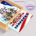 thumbnail image 4 of I'm a French Bulldog Dad and a Veteran, Nothing Scares me Happy Father's Day Acrylic Plaque with Wood Photo Frame Box Dog Lover Gifts Light Box - 00006, 4 of 5