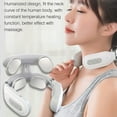 thumbnail image 2 of Heating Neck Massager Heating Neck Massager Electric Pulse Massager For Neck Shoulder Muscle Relaxation With 4 Floating Head Health Care, 2 of 8
