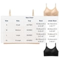 thumbnail image 2 of Xdegoge Women's Seamless Scoop Neck Bra with Adjustable Straps, Wireless Padded Support Soft Stretchy Brassiere for All-Day, 2 of 5