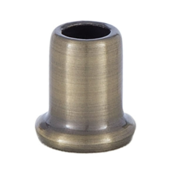 B&P Lamp® 1 Inch Antqiue Brass Stamped Neck