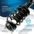 thumbnail image 4 of Detroit Axle Front Struts + Inner & Outer Tie Rods + Lower Ball Joints + Sway Bar Links Replacement for 2002 - 2006 Nissan Sentra ( 1.8L Models ONLY; Excludes SE-R & SE-R SPEC V Models ) - 10pc Set, 4 of 6
