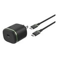 thumbnail image 4 of AT&T Fast Charge Bundle Type C Cable with 20W USB-C Power Delivery Wall Block - Black, 4 of 7