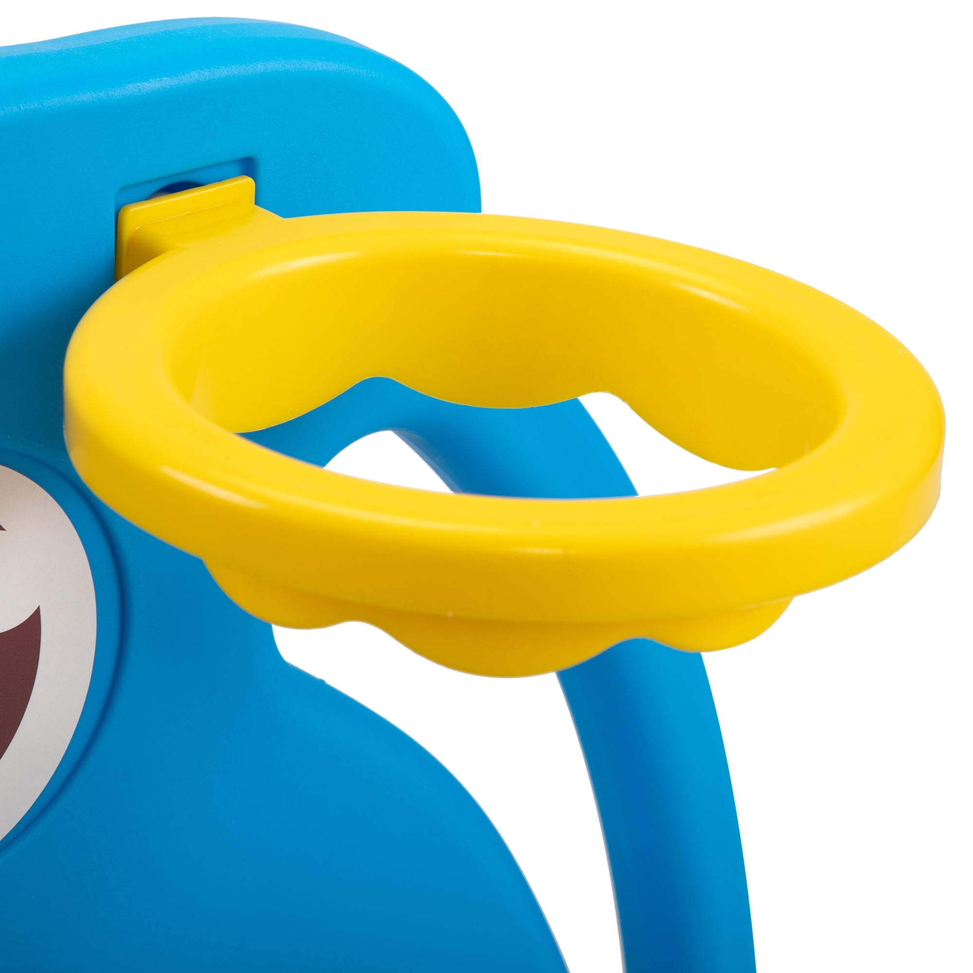Kadyne 3 in 1 Toddler Slide Kids Slide, 45.3" Dolphins Play Slide for Outdoor and Indoor, Play Slide with Basketball Hoop, Ball and Ladder, Blue Kadyne 3 in 1 Toddler Slide Kids Slide, 45.3" Dolphins Play Slide for Outdoor and Indoor, Play Slide with Basketball Hoop, Ball and Ladder, Blue