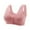 45#Pink, variant on Womens Daisy Bra Front Closure Sports Bras Beauty Back Full Coverage Comfor Easy Close Bra Front Buckle Corset