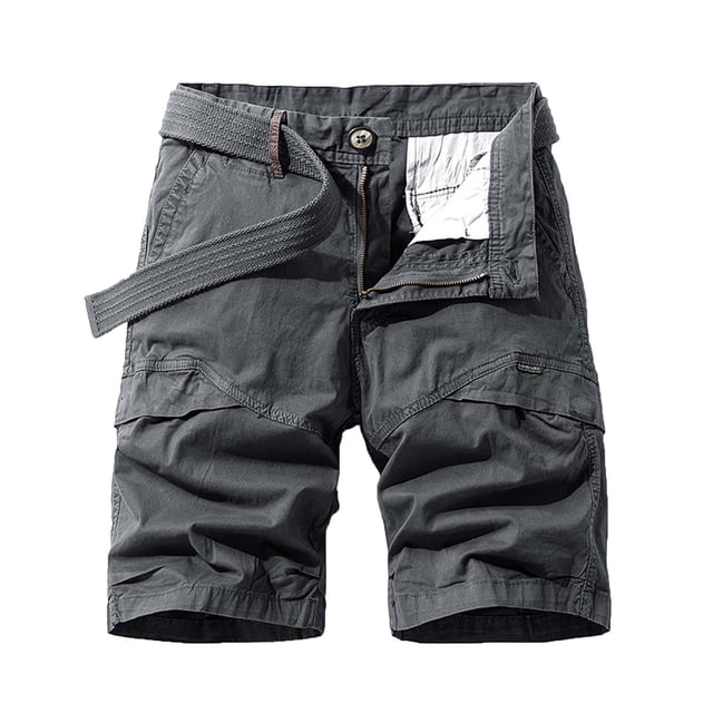 Birdeem Mens Shorts Mens Plus Size Cargo Shorts Multi-Pockets Relaxed Summer Beach Shorts Pants