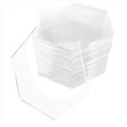 thumbnail image 3 of 50 Uds. Tarjeta de Lugar de Mesa de AcríLico Transparente con Base Tarjetas de Asiento de Boda Nombres de, 3 of 8
