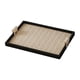 thumbnail image 5 of Bandeja para joyas, plato para servir postres, collar y pulsera rectangular multiusos 40cmx28cmx3cm beige, 5 of 9