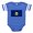 Royal Blue, variant on CafePress - Vermont State Flag - Cute Infant Baby Football Bodysuit