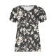 thumbnail image 4 of Fiudx Ofertas Flash Del Día Solo En Línea Camiseta Holgada con Cuello En V Estampada para Mujer, 4 of 4