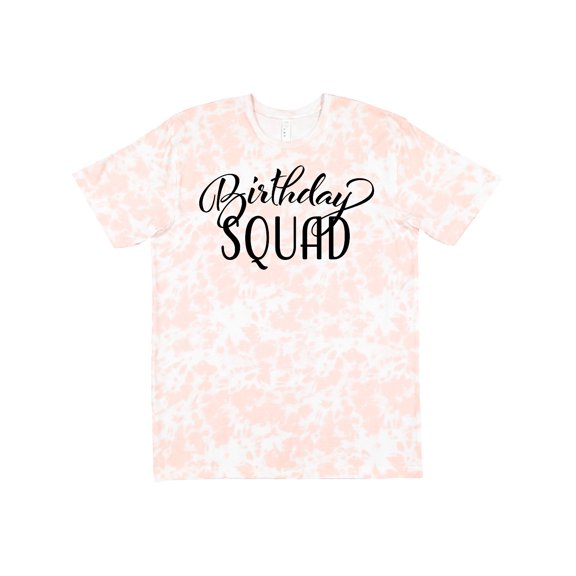 Inktastic Birthday Squad in Black T-Shirt