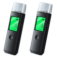 thumbnail image 1 of 2X Rechargeable Breathalyzer Portable Breathalyzer Tester for Individuals and Homes Drunk Driving Insufflation Tester,2 x Tester 2 x Charging cable 10 x blowpipe,Photo Color, 1 of 5