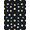 Black Multicolor, Pattern 18, variant on Design&I 8'x10' Washable Area Rug Cd Record Music Retro Groovy Swirl Border Tapete Redondo Wet Vinyl Refined for King Size Bedroom, Under Bed, Sleek Flatweave Pet Friendly