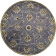 thumbnail image 1 of HomeRoots 352894 Tapis Rond en Laine Minuit 5 Pi 6 Po, 1 of 1