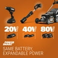 thumbnail image 2 of Positec 108210 Batterie Lithium-Ion Haute Capacité 20V 4A, 2 of 8