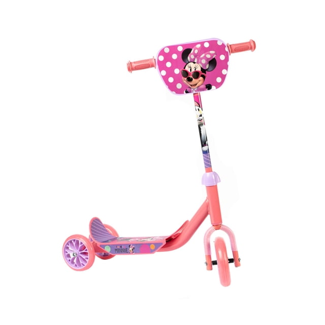 Patin del Diablo Scooter The Baby Shop altura ajustable, tres ruedas Minnie Azul -
