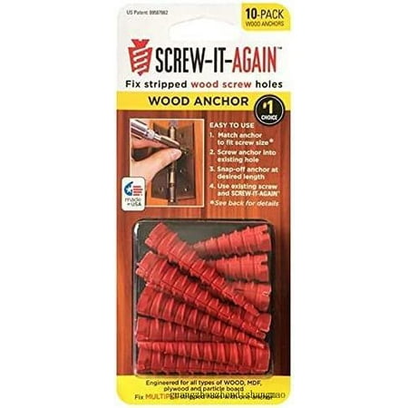 

Sia Wood Anchor-10 Pack