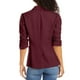 thumbnail image 4 of Vestidos Casuales Para Mujer, Blusas De Mujer De Moda Blusa tipo cárdigan informal con cuello vuelto y mangas 3/4 para mujer, 4 of 7