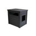 thumbnail image 1 of New Age Pet Habitat N Home Cat Litter Looo Litter Box Cover Espresso, 1 of 8