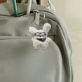 thumbnail image 3 of YATAV Cute Dog Plush Keychain for Women - Kawaii Stuffed Animal Charm for Purse,Backpack & Bag Accessories,Fun Surprise Gift(White-C), 3 of 5
