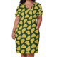 thumbnail image 2 of Green Bay Packers-vestido holgado con bolsillos para mujer falda de verano fondo verde, 2 of 6