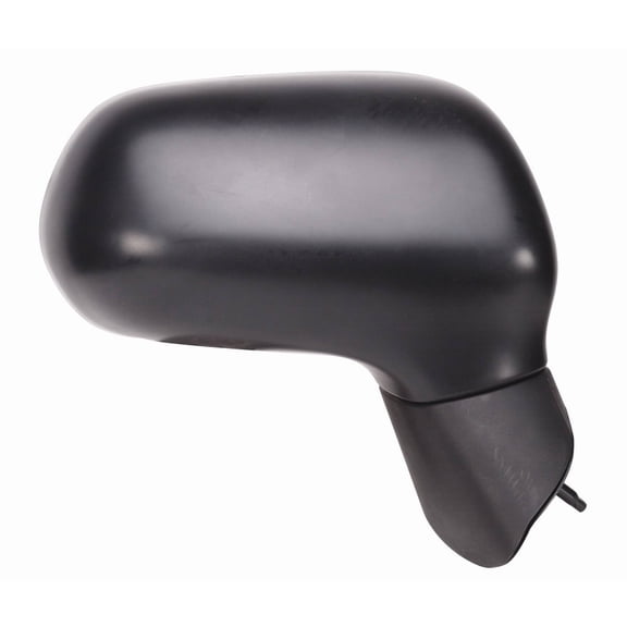 63567H - Fit System Passenger Side Mirror for 06-11 Honda Civic Sedan DX, DXG, DG, black, foldaway, Manual