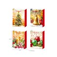 thumbnail image 4 of Christmas Gift Bags (Gold Decorations) (Asstd) (3Xl) - Set of 6, 4 of 4