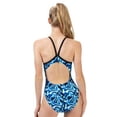 thumbnail image 2 of Dolfin XtraSleek Women's Supernova Green V-2 Back One Piece Swimsuit, 2 of 3