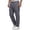 A-Grey530, variant on Men's Elastic Waist Pants Relaxed Fit Everyday Weekend Straight Leg Casual Trousers