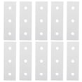 thumbnail image 2 of 10 Pcs Plaque de Réparation Plate en Aluminium Plaque de Jonction 3 Trous Plaque de Jonction Plate en Aluminium pour Rallonge Droite, 2 of 7