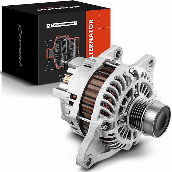 A-Premium Alternator 115A 12V CW 6-Groove Clutch Pulley for Chrysler, Dodge, Jeep 2.4L 2.0L 1.8L