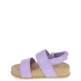 thumbnail image 4 of Wonder Nation Toddler Girl 2 Band Eva Sandal, 4 of 7
