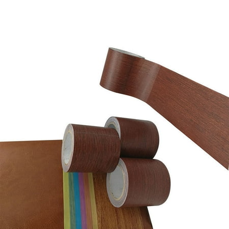 PATIKIL Ruban Grain De Bois 10cm X 4.57m, 2pcs Ruban Adhésif