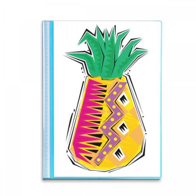 Alimento piña Mexicon cultura elemento ilustración Carpeta combinada de protección de páginas